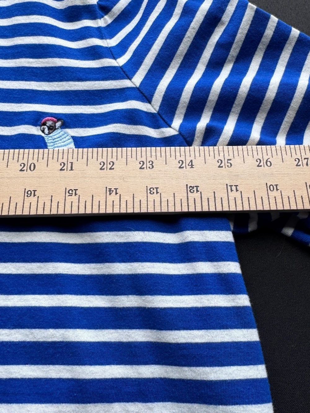Authentic Talbots Tee - Embroidered Frenchie Size 3X NWOT - Picture 7 of 8